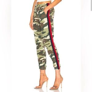 MOTHER Camo Cargo Pants with Stripe size 26
